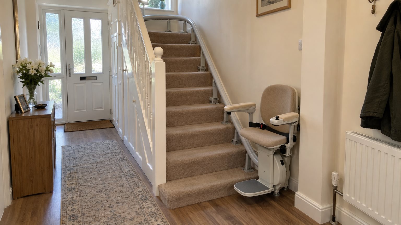 How Much Does a Curved Stairlift Cost in the UK?