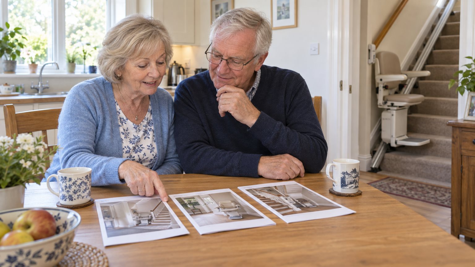 Stairlift Costs by Brand: Acorn, Stannah and Handicare Compared